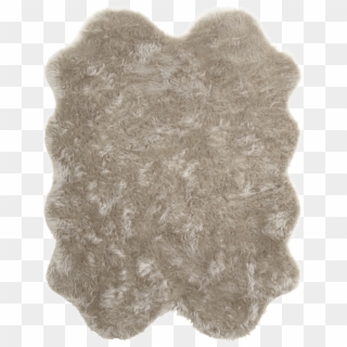 Faux Fur Rug Quad Exuding The Incredibly Soft Sumptuousness - Wool Clipart