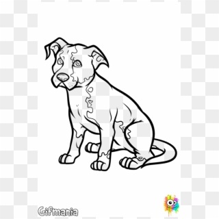 Terrier De - Cachorro Png Desenho Preto E Branco Clipart