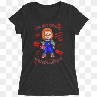 Ladies' Crazy Chucky T-shirts - Shirt Clipart