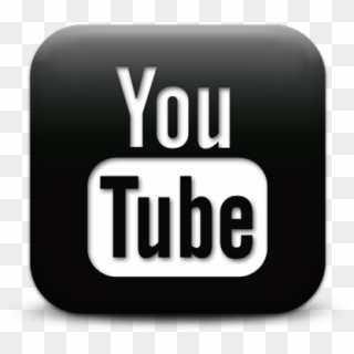 Our - Youtube Black And White Logo Png Clipart