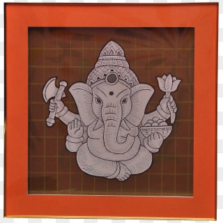 Lord Ganesha - Picture Frame Clipart