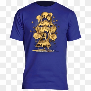 Dab Mushroom Honeycomb Drip Myxed Up T-shirt - Active Shirt Clipart