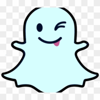 Black Snapchat Icon Transparent Clipart
