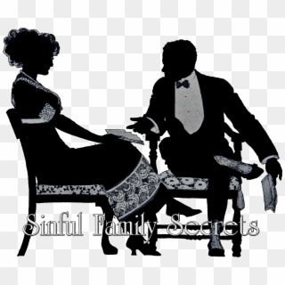 Black Couple Png , Png Download - Illustration Clipart