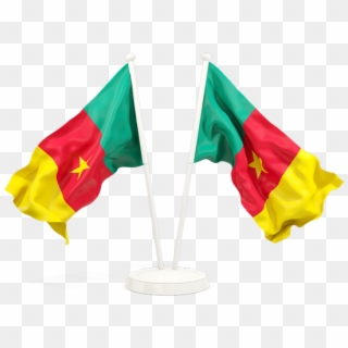 Cameroon Flag Png - Haitian Flag Waving Png Clipart