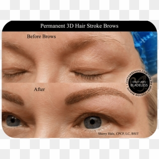Before And After Custom Beaute Amherst Buffalo New - Permanent Eyebrow Clipart