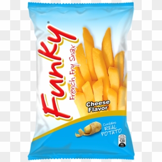 Funky Is A Crunchy French Fry Shaped Potato Snack That - Funky French Fry Snax Clipart