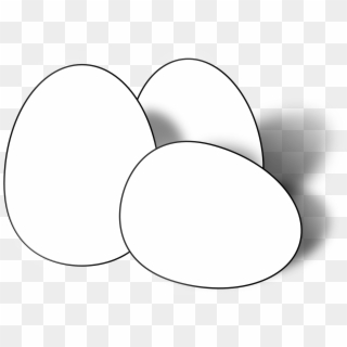 Free Egg Egg Download Of Eggs Clipart - Egg Black And White - Png Download