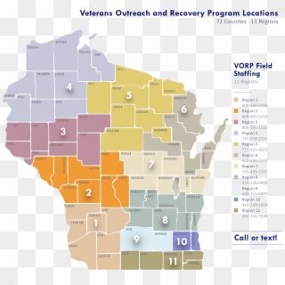 Vorp Map With Phone - Wisconsin Clipart