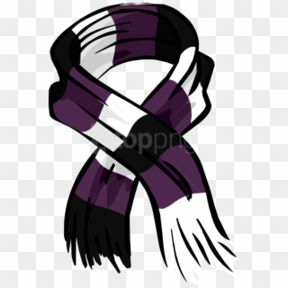 Free Png Download Purple Rugby Scarf Clipart Png Photo - Club Penguin Purple Scarf Transparent Png