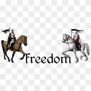 Freedom Index Du Forum - Knight On Horse Transparent Clipart