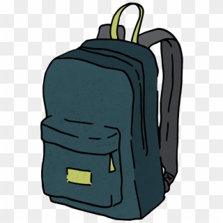 The Evolution Of - Cartoon Backpacks Clipart