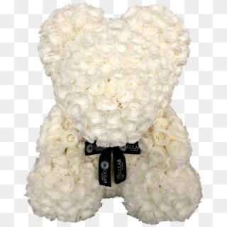 White Teddy Bear Png - Rose Bear White Clipart
