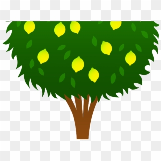 Lemon Tree Clipart - Blackberry Tree Clip Art - Png Download