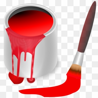 Hq Bucket Png Transparent Bucket - Red Paint Brush Clip Art