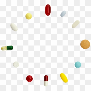 Pills Png - Circle Clipart