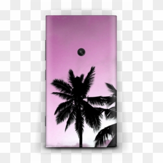 Pink Palm Tree Skin Nokia Lumia - Palm Trees Clipart