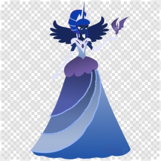 Princess Luna Dress Human Clipart Princess Luna Twilight - Princess Luna Mlp Human - Png Download
