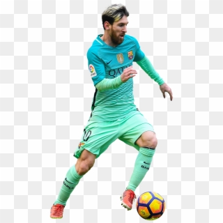 Lionel Messi Football Render - Messi Png Sin Fondo Clipart