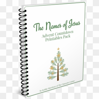 Spiral Cover Names Of Jesus Advent Countdown The Character - Reverse Mortgage Clipart