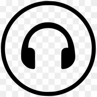 Device Headphones Music Sound Transparent Background - Listen To Music Symbol Clipart
