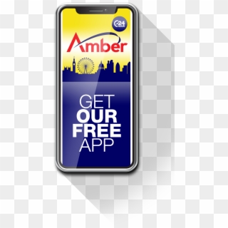 Amber Phone App , Png Download - Mobile Phone Clipart
