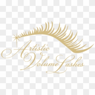 About Artistic Volume Lashes - Calligraphy Clipart