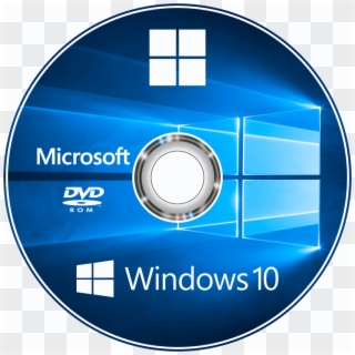 Desain Dvd Win 10 - Windows 10 Disk Label Clipart