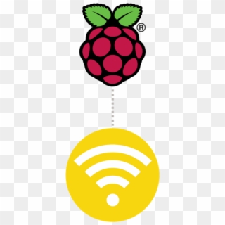 Raspi Wifi - Transparent Raspberry Pi Logo Clipart