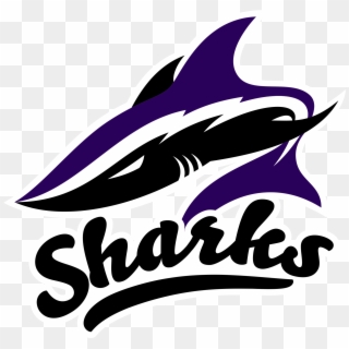 Girls Softball Png - Sharks Softball Team Logo Clipart
