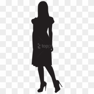 Free Png Woman Silhouette Png Png - Silhouette Of A Woman Png Clipart