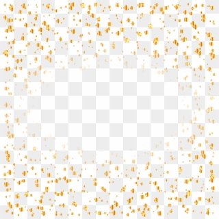 Gold And White Background - Gold Glitters Png Clipart