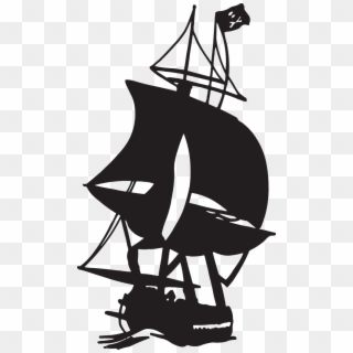 Pirate Ship Decal - Sail Clipart