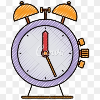 Alarm Clipart Colorful Clock - Alarm Clock - Png Download