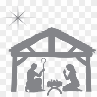 Portal De Belen Png - Merry Christmas Nativity Clipart