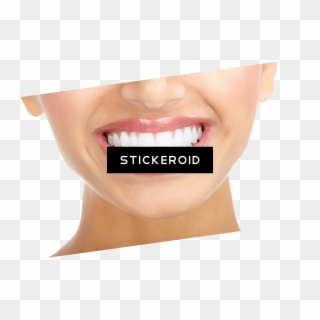 White Teeth Png - Tongue Clipart