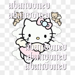Hellokitty Sticker - Hello Kitty Angel Coloring Pages Clipart