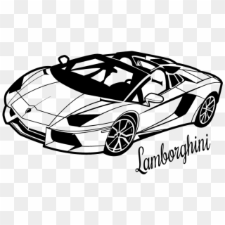 45321 Sticker Decoration Lamborghini - Lamborghini Sticker Clipart
