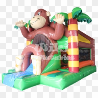 F Frame Gorilla - Inflatable Clipart