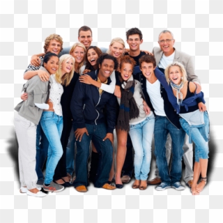 Free Png Friends Png Png Image With Transparent Background - Group Photo No Background Clipart