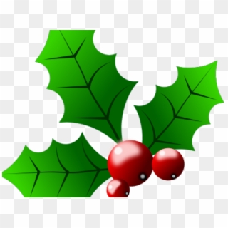 Holiday Free On Dumielauxepices Net Holly - Holly Berry Clip Art - Png Download