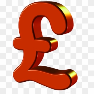 Red Pound Sign No Background Clipart