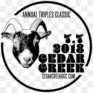Cedarcreek Triples-2018 Discart - Goat Clipart