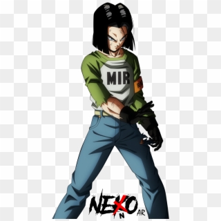 Android 17 Png - Dragon Ball Z Androide 17 Clipart