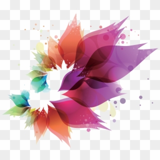 Fur Vector Abstract - Transparent Abstract Flower Png Clipart