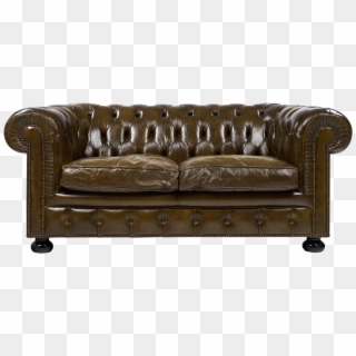 Leather Couch Png - Sofa Bed Clipart