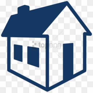 Free Png 3d- - 3d House Vector Png Clipart