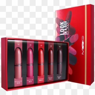 5pcs Lipsticks Set - Lipstick Gift Box Clipart