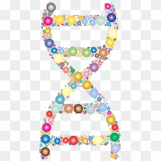 This Free Icons Png Design Of Prismatic Dna Helix Circles - Clip Art Molecular Biology Transparent Png
