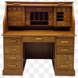 Roll Top Desk Png Photo Wood Roll Top Desk Clipart 3695087